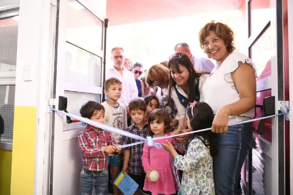 Se concretó la ampliación del jardín de infantes en Villa Los Coihues
