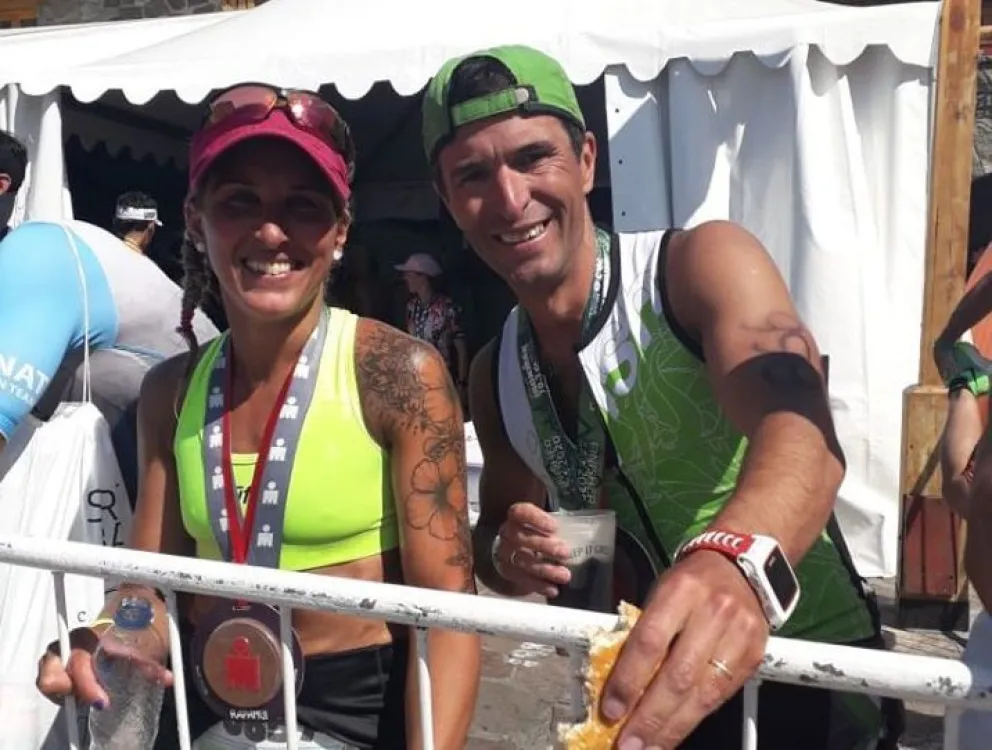 Carla Agostini y Diego Díaz, gran tarea en casa.