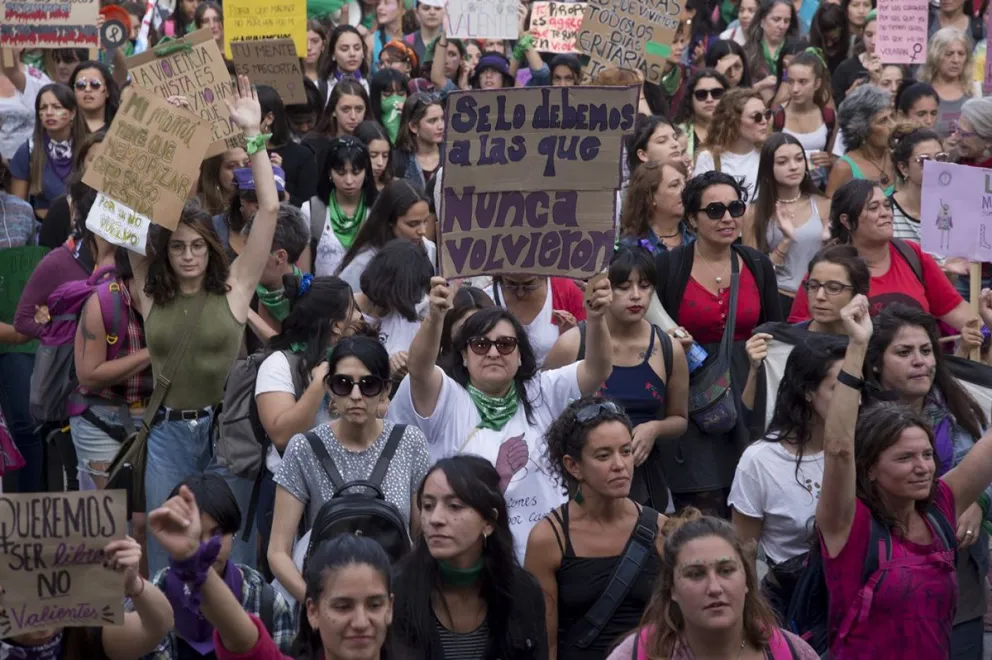 Paro Internacional de Mujeres: La marcha en imágenes