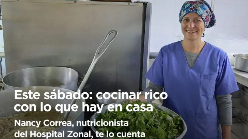 Aprendé a cocinar rico y sano con lo que hay en casa