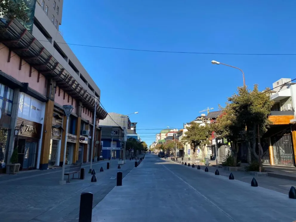 Notifoto: Cuarentena en Bariloche, postales de una ciudad desierta
