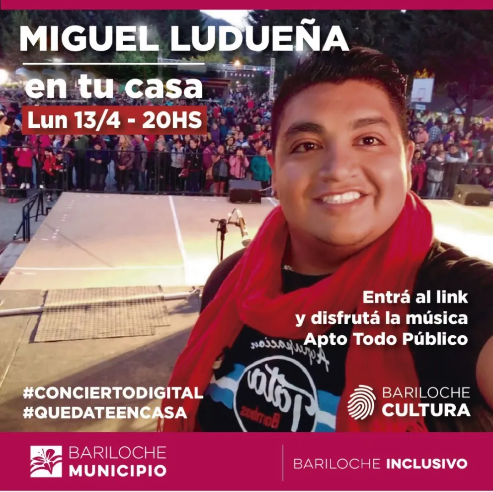Cada noche, los artistas barilochenses llegan a tu casa