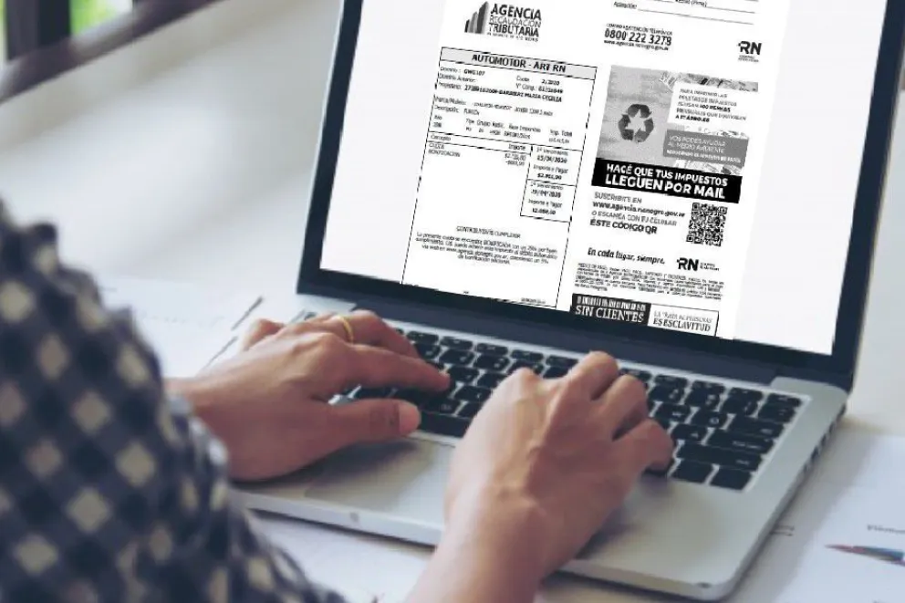 La Agencia de Recaudación suspende la distribución de boletas papel y solo las enviará por mail