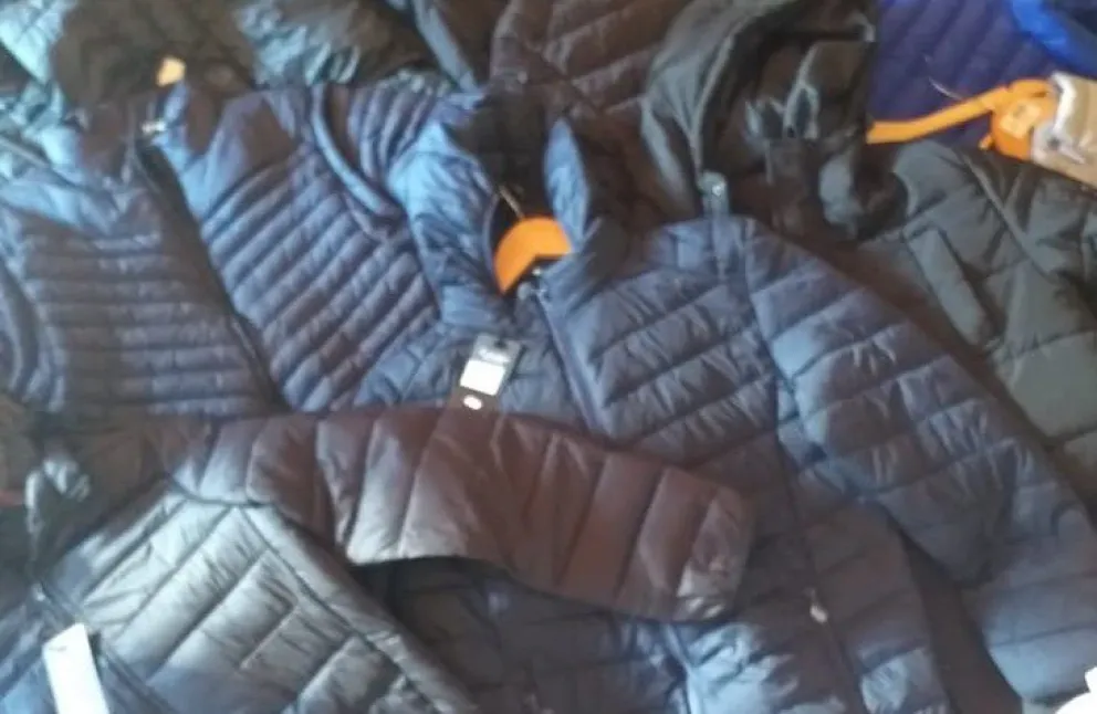 Recuperaron los elementos robados en el local de ropa de Onelli y Tiscornia