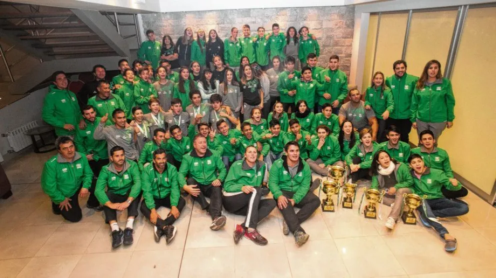 En 2019, Río Negro se consagró tricampeón de los Epade,