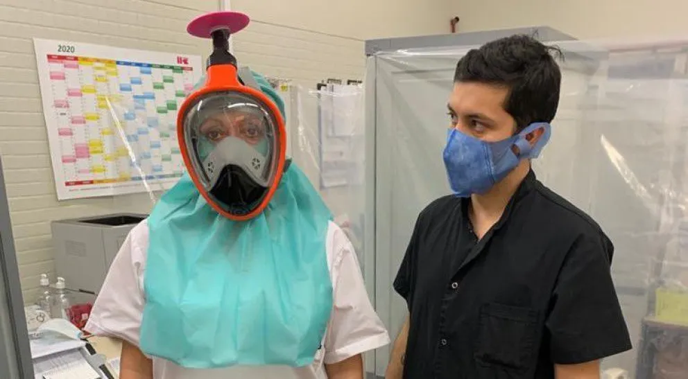 Otra forma de aplaudir, la campaña solidaria que provee de máscaras a profesionales de la salud