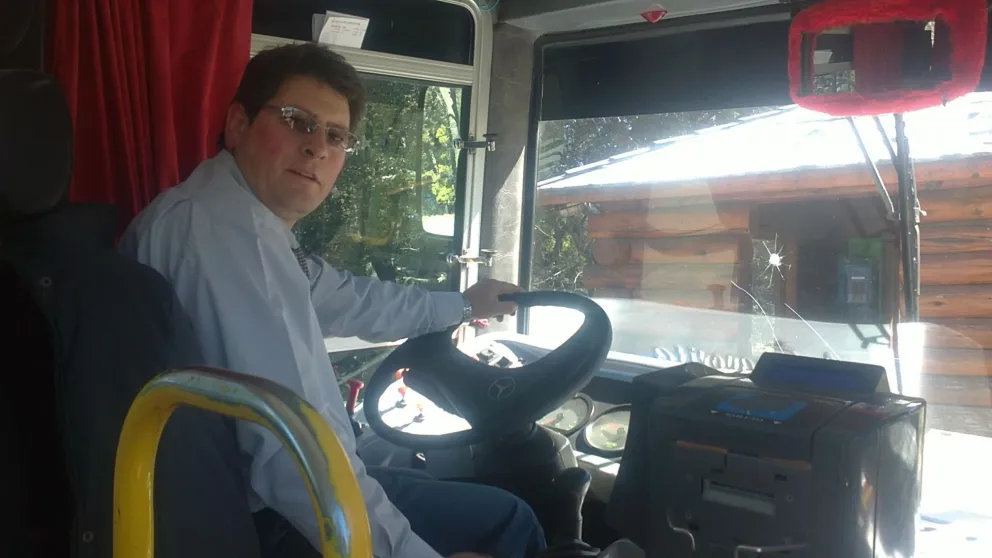 "Te agarra un poco de angustia viendo a la gente que sube al colectivo y uno nota que tiene cara de preocupada"