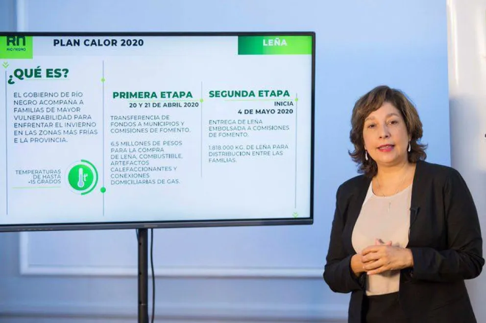 La gobernadora lanzó el Plan Calor 2020 que beneficiará a más de 12 mil familias rionegrinas