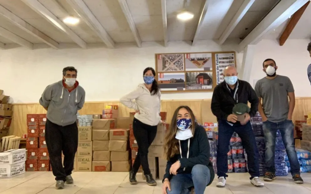 Cerveza Patagonia donó alimentos, agua y artículos de limpieza para familias de Bariloche