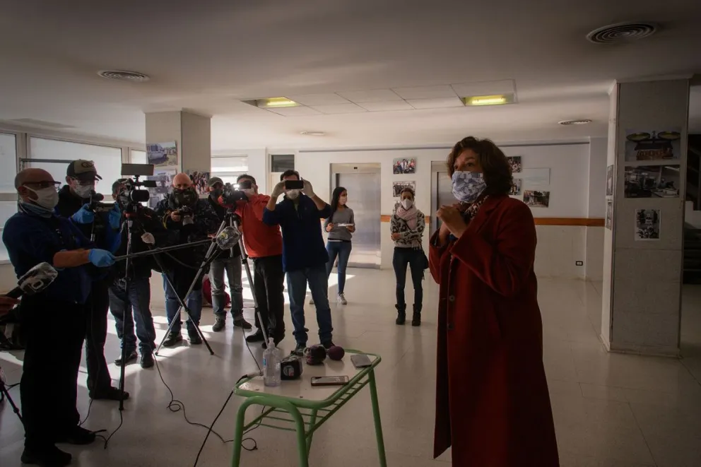 La Gobernadora entregó equipamiento al Hospital zonal