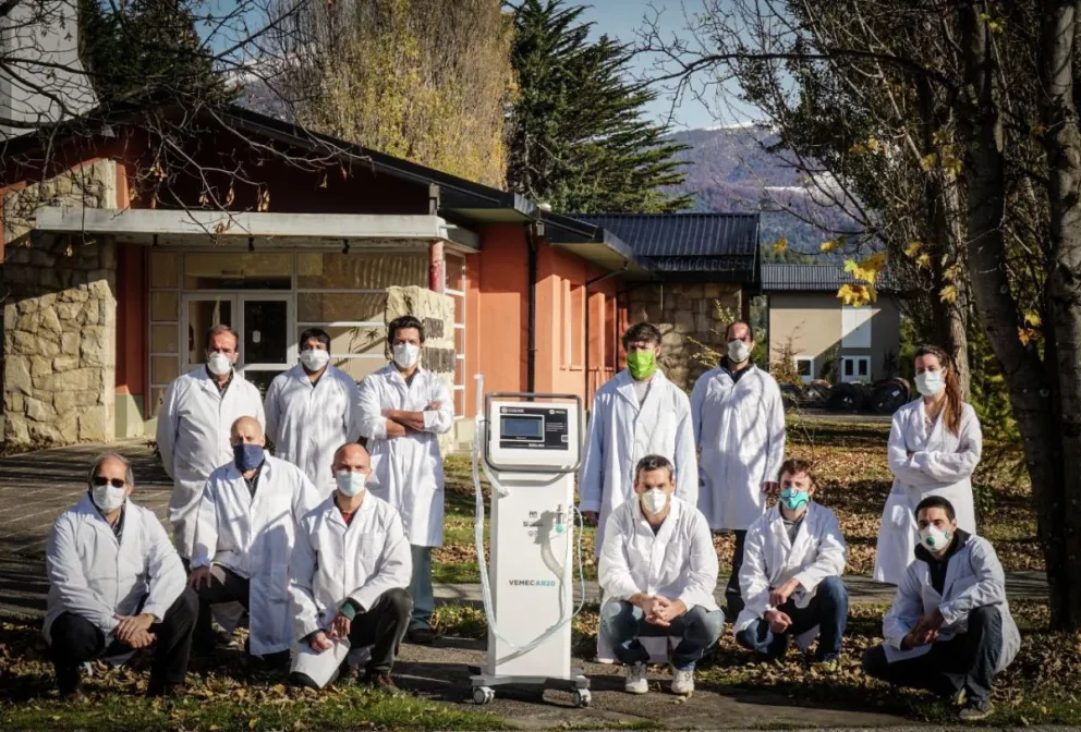 Especialistas de Bariloche avanzan en un respirador artificial para pacientes con Covid-19