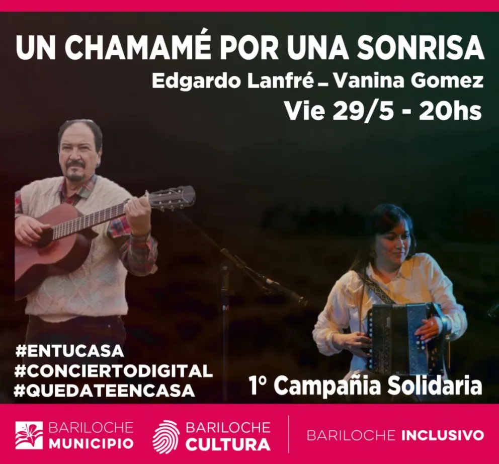 Un chamamé por una sonrisa: música en vivo para ayudar a pobladores rurales