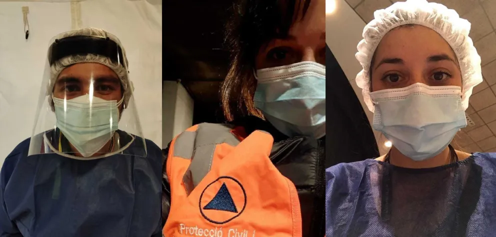 Pisteros Socorristas colaboran en Andorra a la realización de testeos masivos por COVID-19