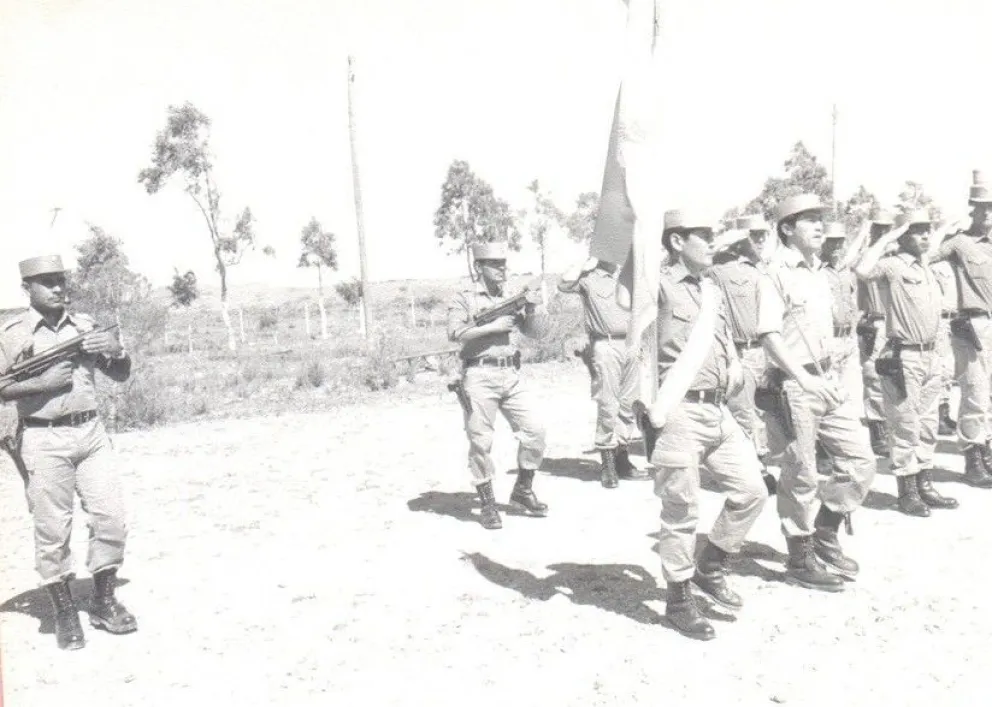 Imágenes históricas: la Policía de Río Negro celebra el Día del Cadete