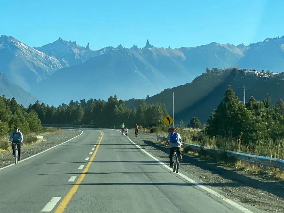 [Notifoto] Los vecinos aprovechan las salidas en bicicleta