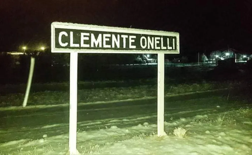 Nevó en la Línea Sur y la ruta 23 presenta complicaciones