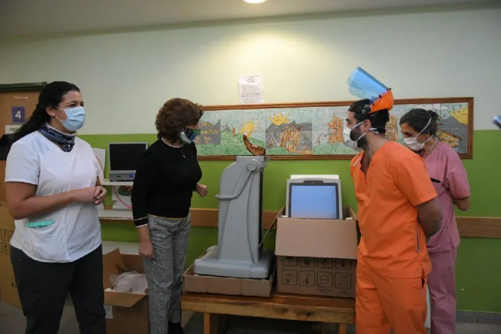 Entregaron equipamiento para el hospital de El Bolsón