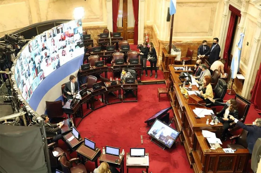 Senado: la oposición abandonó la videoconferencia y frenó la la ley de alquileres