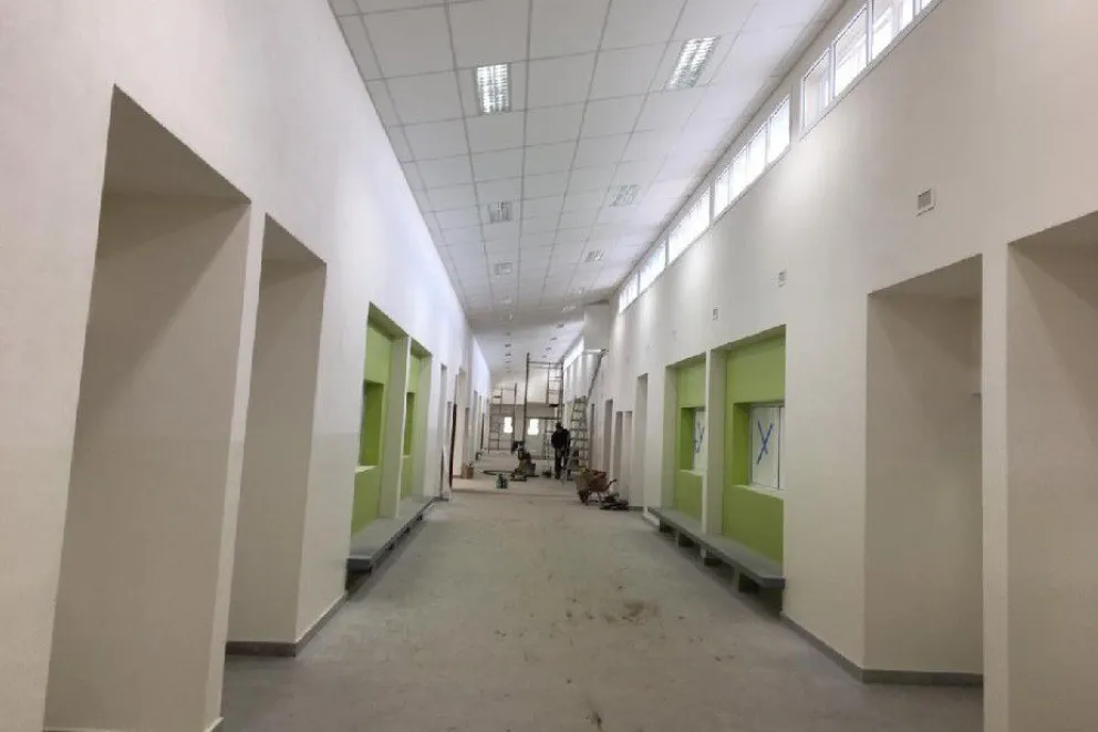El edificio del CET 28 de Bariloche entró en su última etapa de construcción