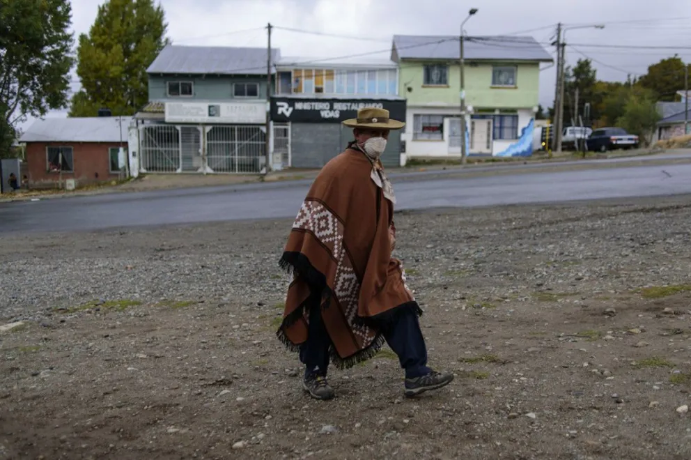La ciudad en cuarentena hace 100 días.