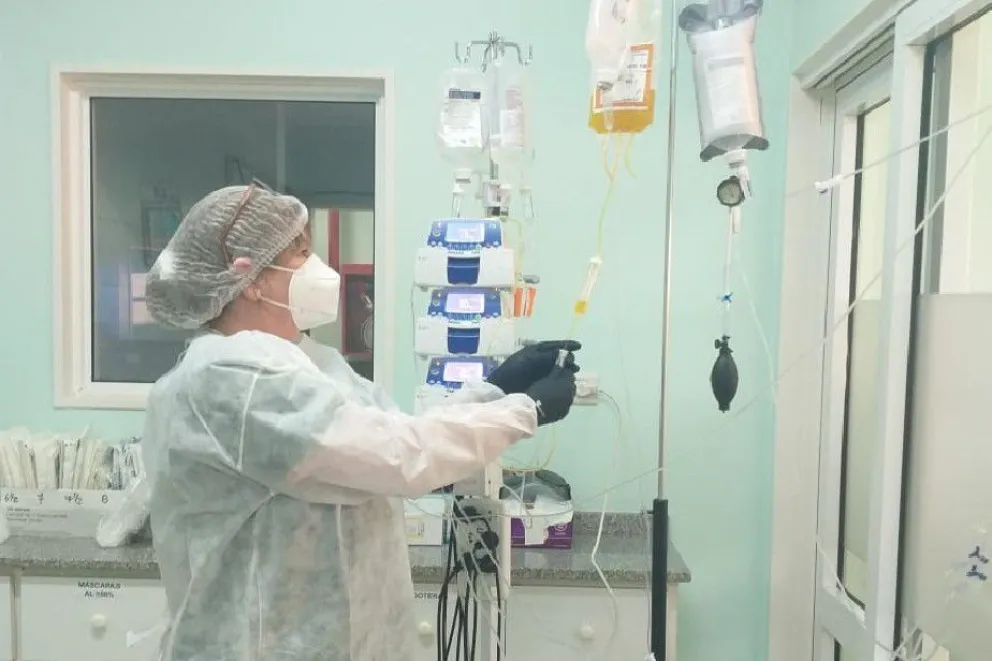 Exitosa primera transfusión de plasma de paciente recuperado de Covid-19 en un hospital rionegrino