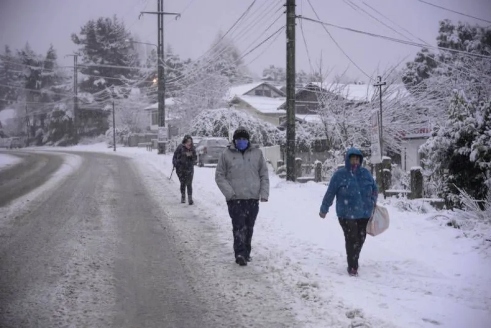 Alerta meteorológico por nevadas persistentes en la región