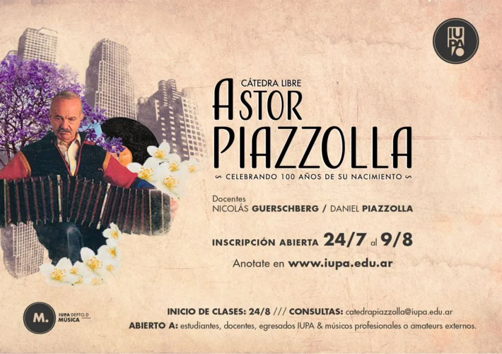 La obra de Piazzolla se convertirá una propuesta educativa innovadora