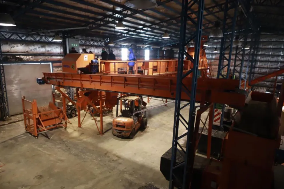 Planta de clasificación de residuos: "en un mes va a estar funcionando en un 100%”