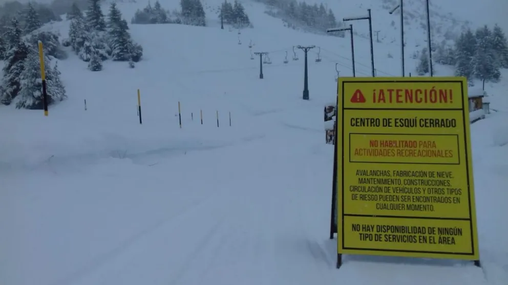 Este lunes habrá detonaciones en el cerro Catedral
