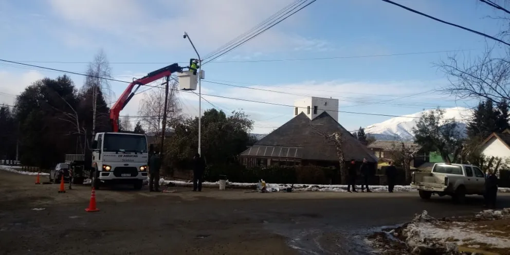 Se instaló una nueva cámara de seguridad en Belgrano