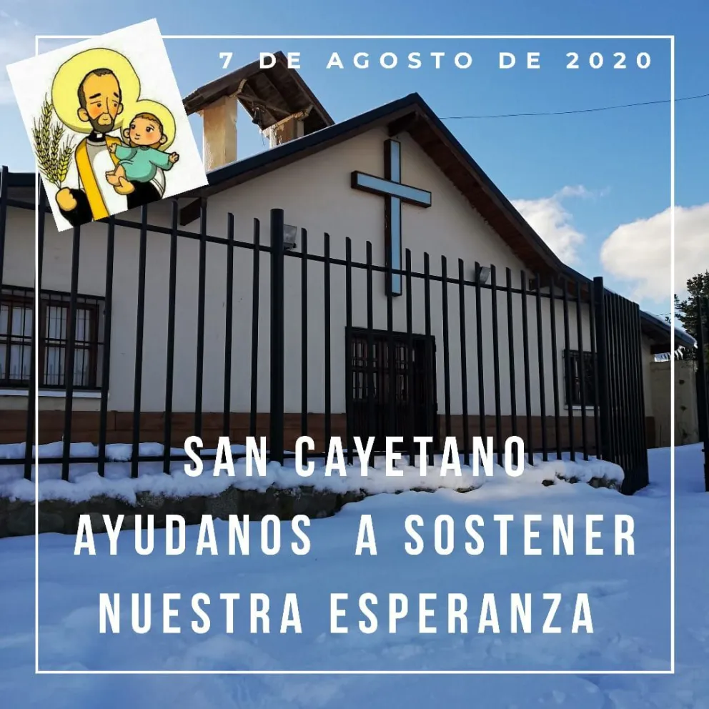 San Cayetano: con distanciamiento y uso de tapabocas.