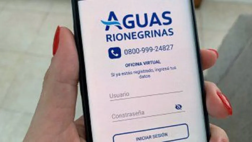 Vuelve la moratoria de Aguas Rionegrinas para regularizar deudas. Foto ilustrativa