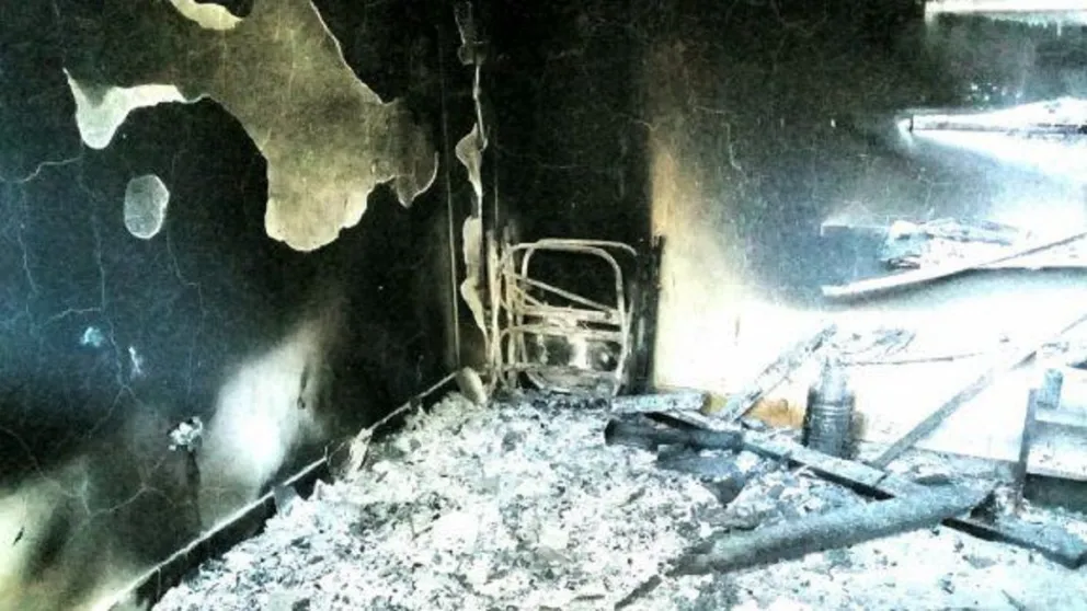 El dueño de la cabaña incendiada en Villa Mascardi: "Estamos desesperados"