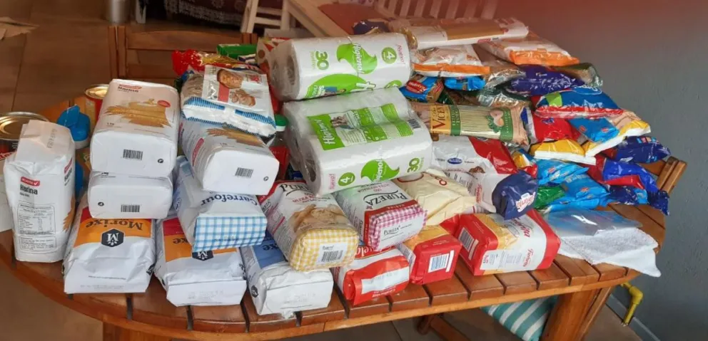 Juntan donaciones para el Centro de abuelos Alun Quillen