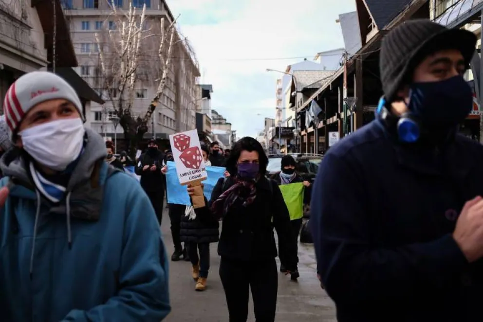 Los trabajadores marcharon la semana pasada.