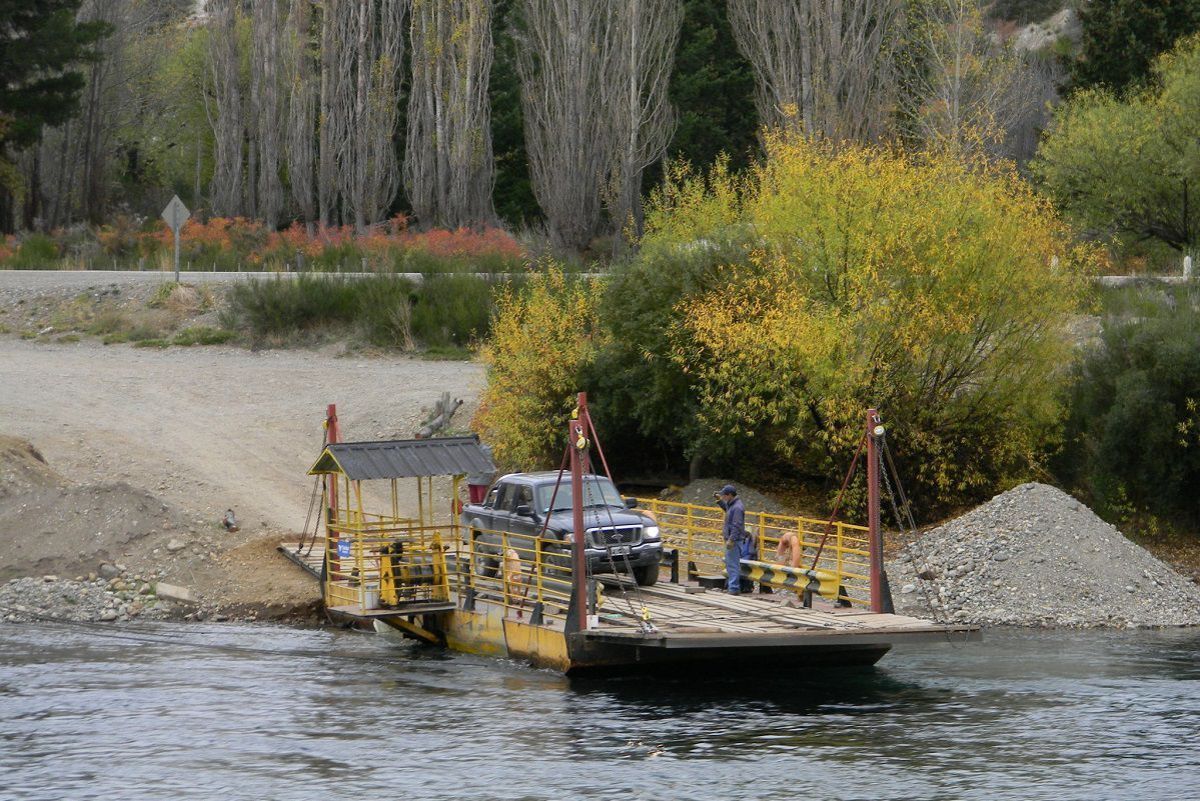 Este miércoles no funcionará la balsa de Villa Llanquín