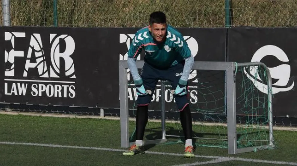 Juan Flere Pizzuti dsfrutó en Huesca de un gran triunfo.