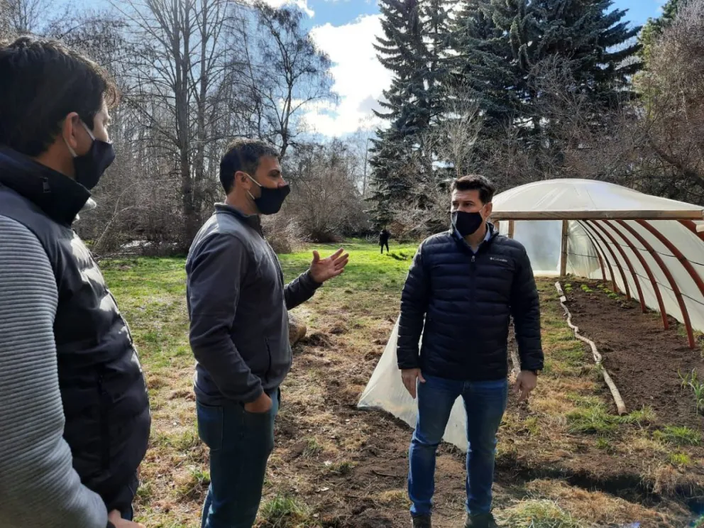 Se presentó el primer invernadero escuela que funcionará en Bariloche.