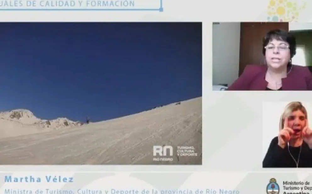 La ministra Vélez ratificó la prueba piloto de reapertura turística de Bariloche