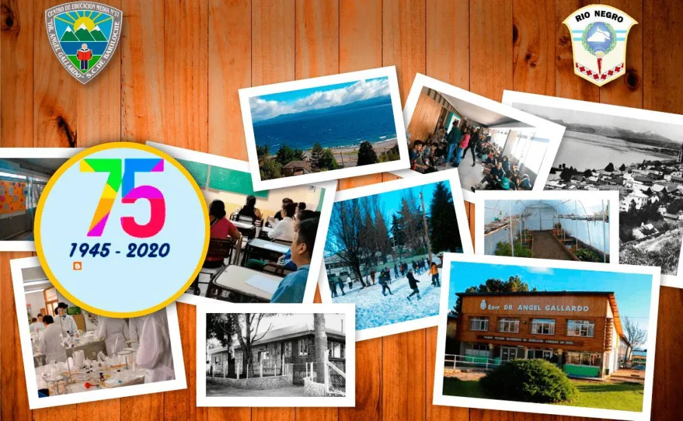 El Colegio Nacional “Ángel Gallardo” cumple 75 años y lo festeja en la virtualidad