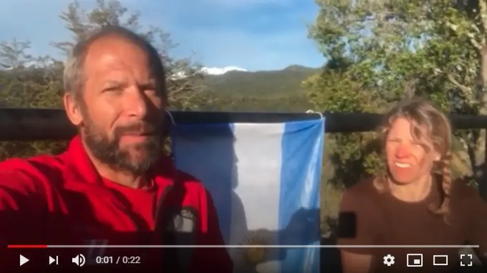 Video: La familia del campo usurpado agradeció el desalojo
