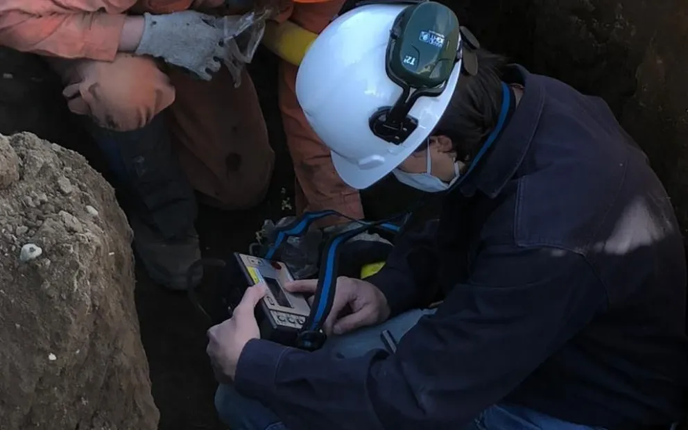 Comienza el empalme de la red de gas en Nahuel Hue
