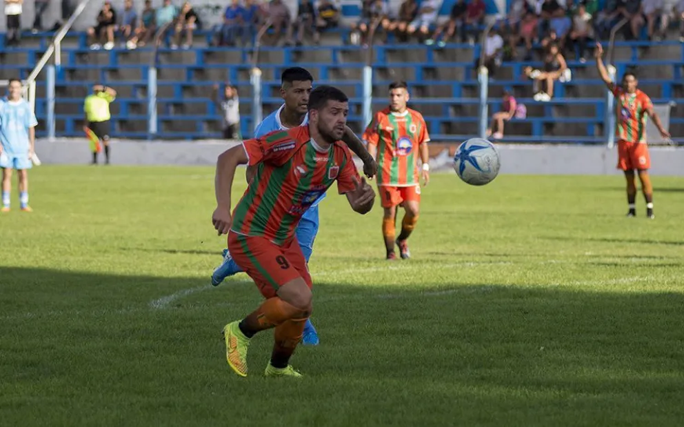 El goleador Franco Montero, baja sensible en el "naranja".
