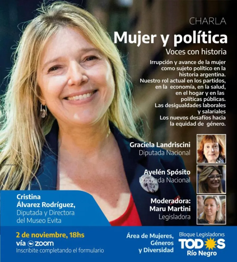 El bloque del FDT invita a un encuentro sobre la mujer en la política