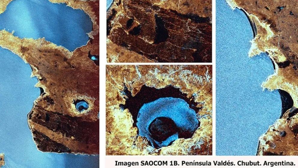Las primeras imágenes tomadas por el Saocom 1B