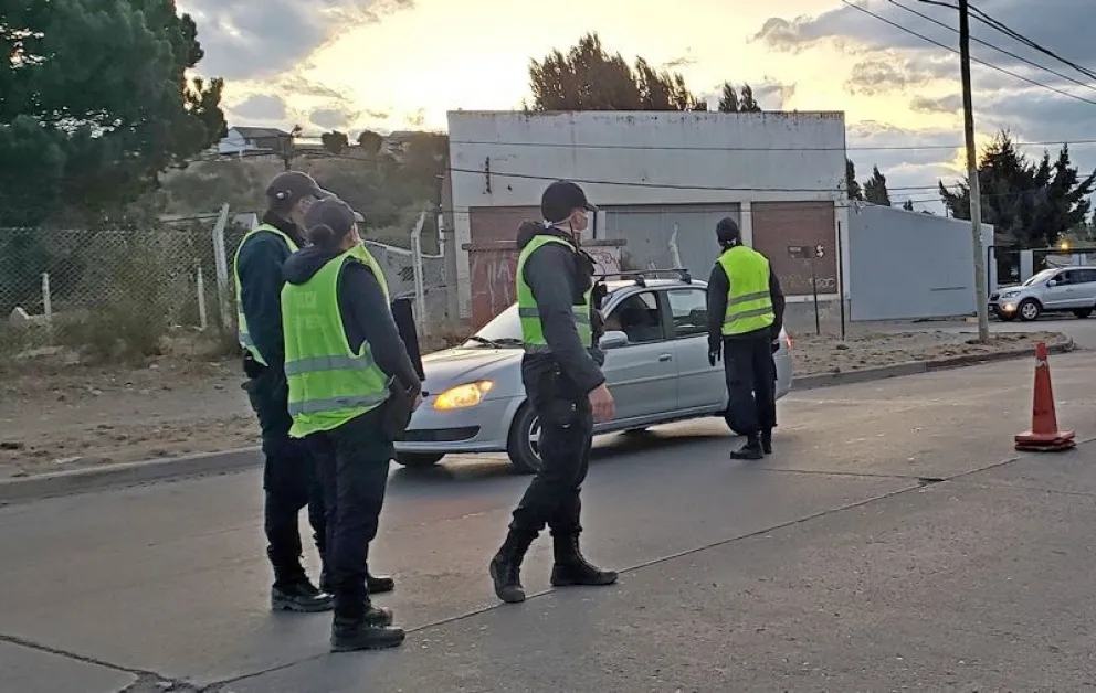 Le secuestraron la moto por no querer usar barbijo