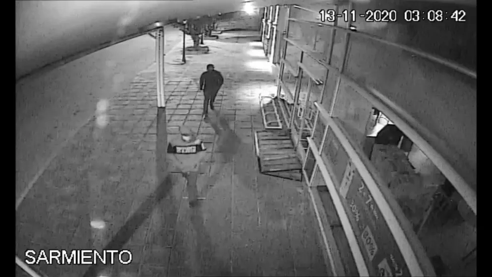 Videos: Robaron en un comercio y quedó todo registrado en las cámaras de seguridad