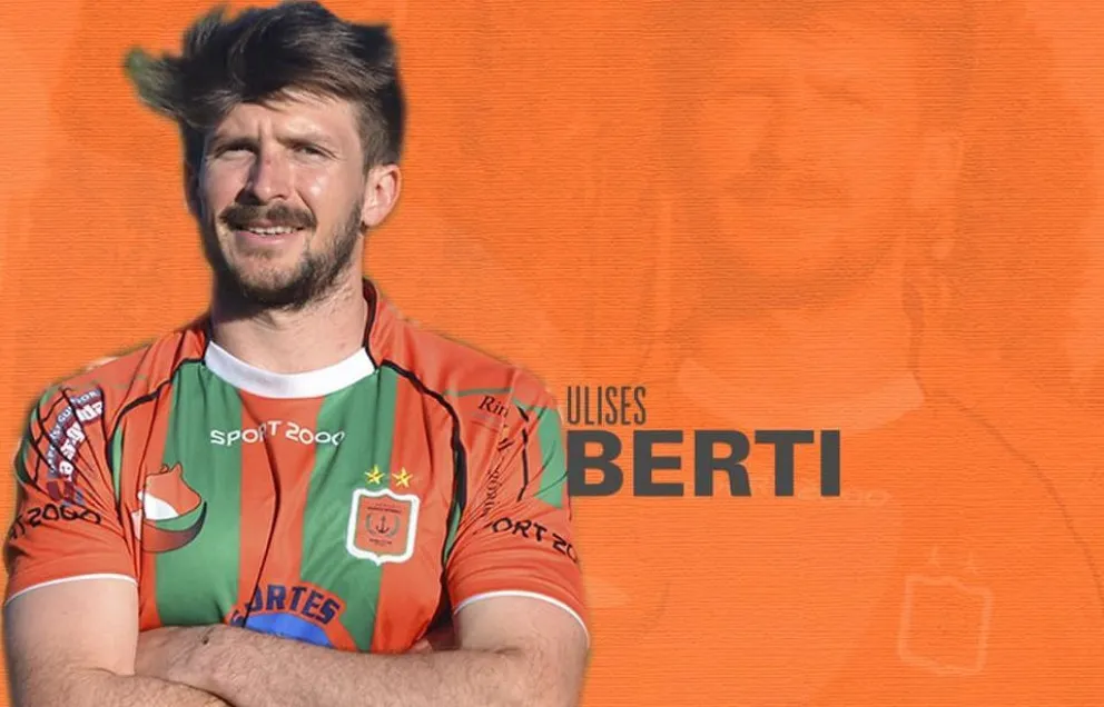 Ulises Berti, uno de los refuerzos para jugar en 2021.