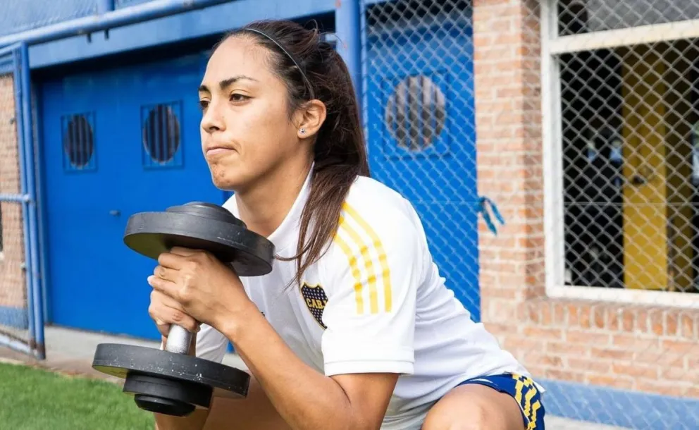 Miriam sigue a paso firme con la puesta a punto.