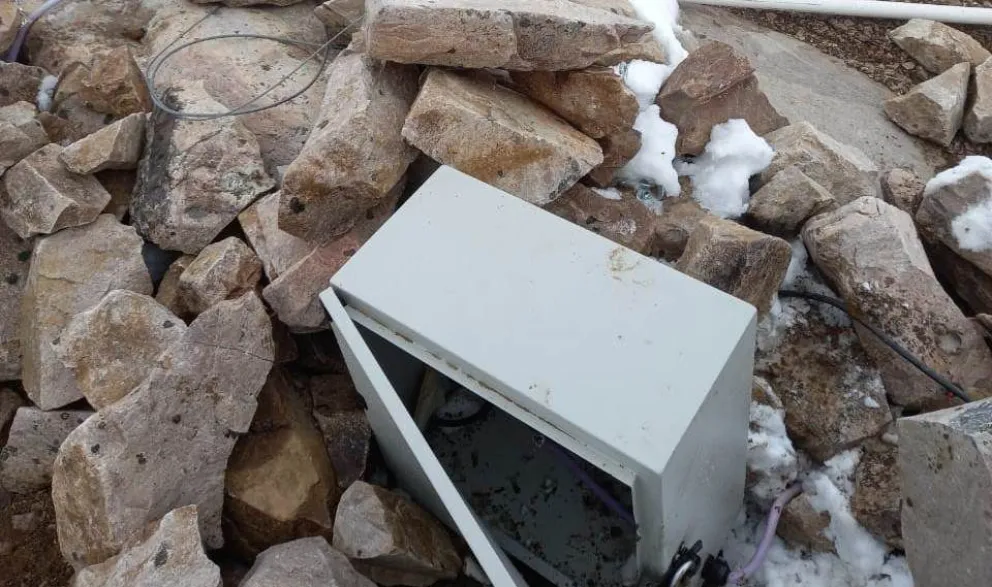 Robo y destrozos en el López